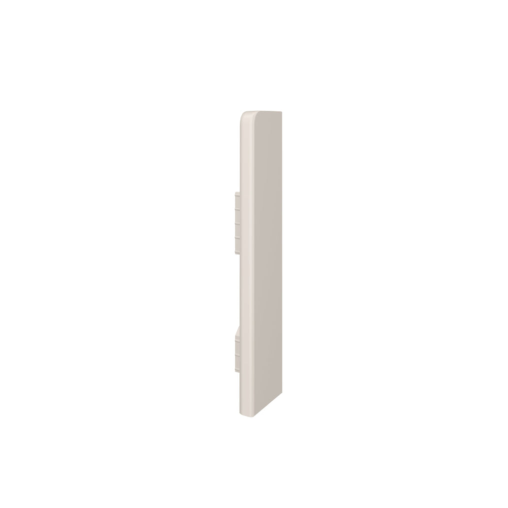Capac plastic dreapta pentru plintă Espumo ESP207 Cashmere — accesoriu VOX Profile