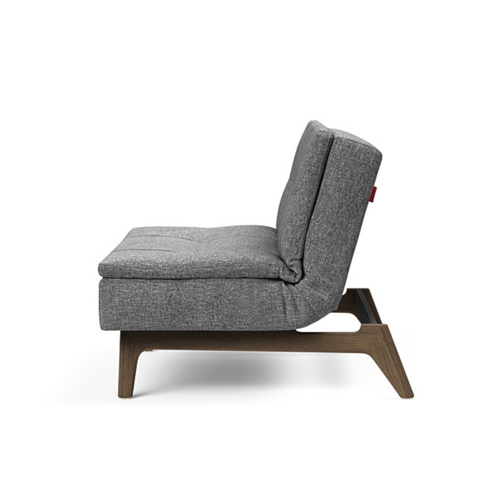 The Decorators: Fotoliu recliner Dublexo Eik Smoked Oak Twist Charcoal