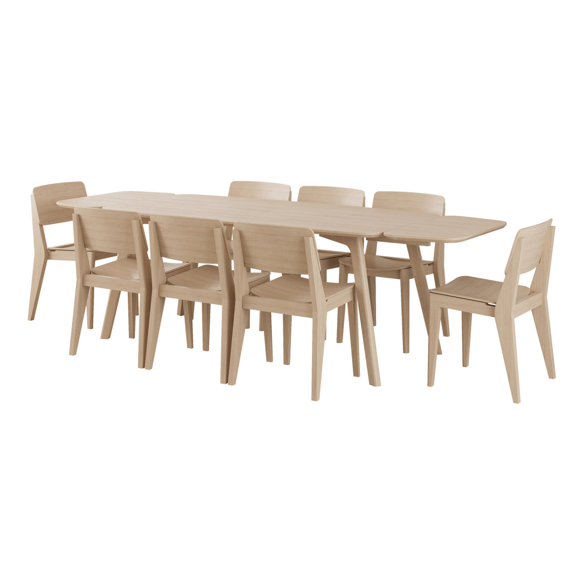 Extensii masa dining Cinas Elvo bambus