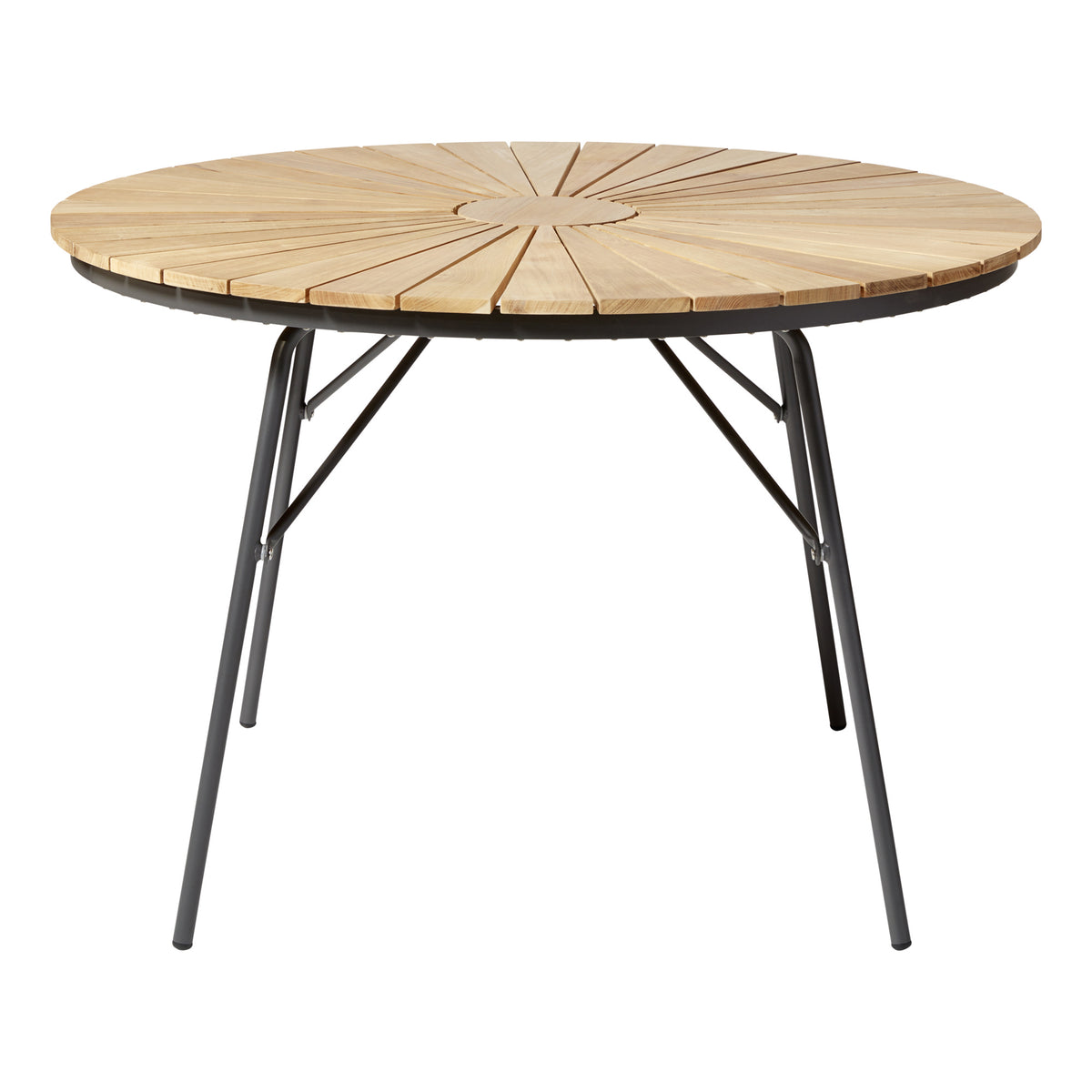 Set dining Cinas Ellen 150 cm si 6 scaune antracit