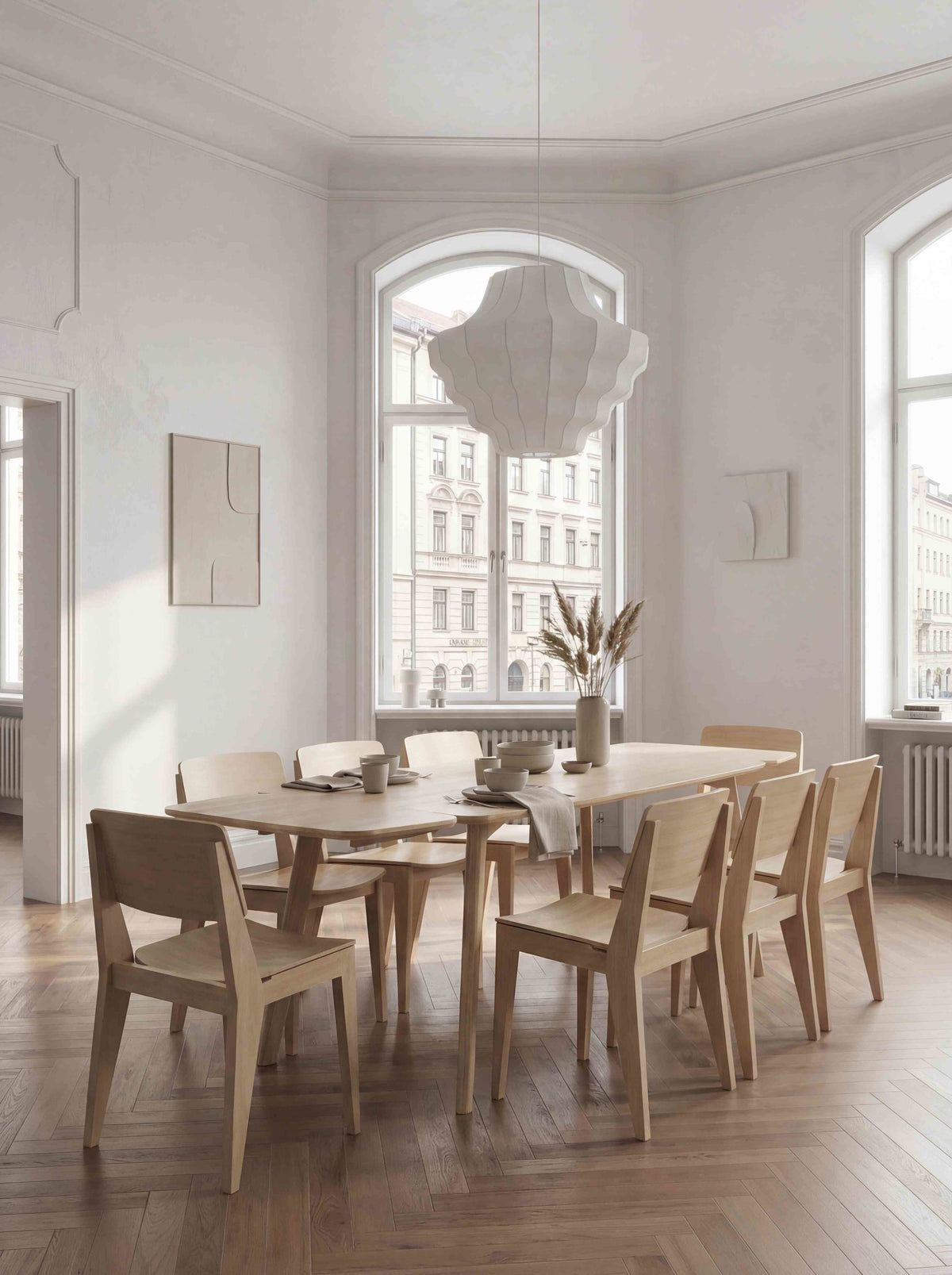 Extensii masa dining Cinas Elvo bambus