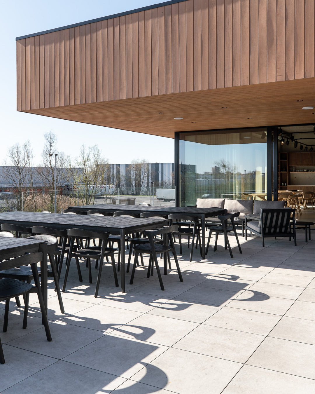 Masa dining de exterior Ethnicraft Bok