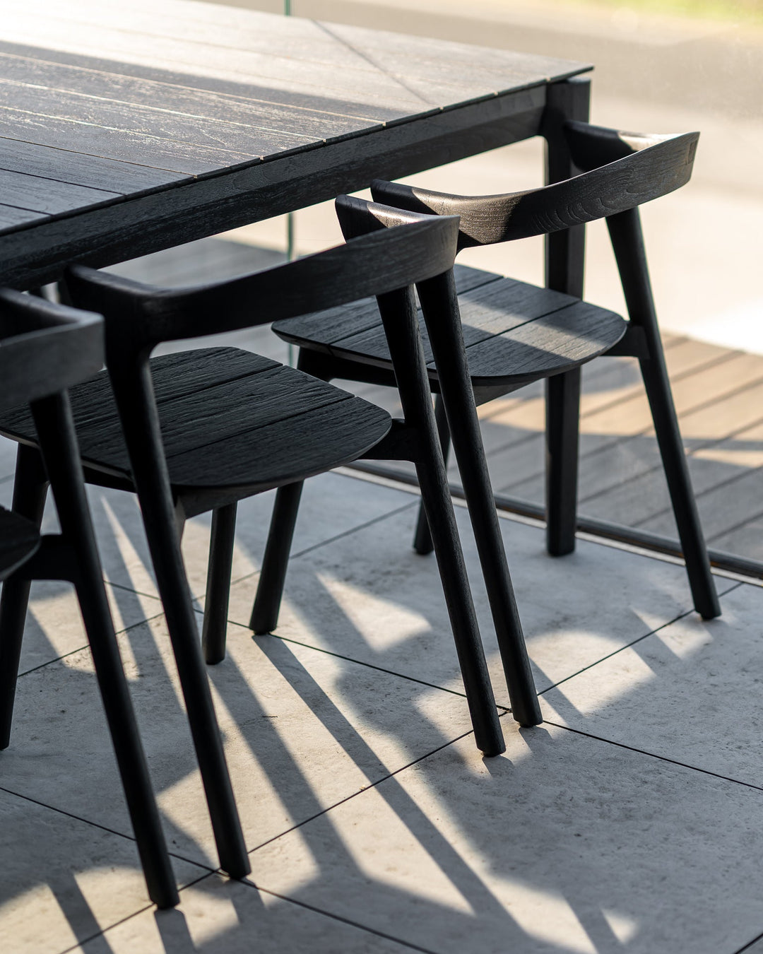 Masa dining de exterior Ethnicraft Bok