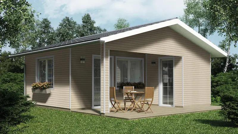 Lambriu pentru exterior siding Bej SV-03 (1 cutie/12 mp) VOX Profile