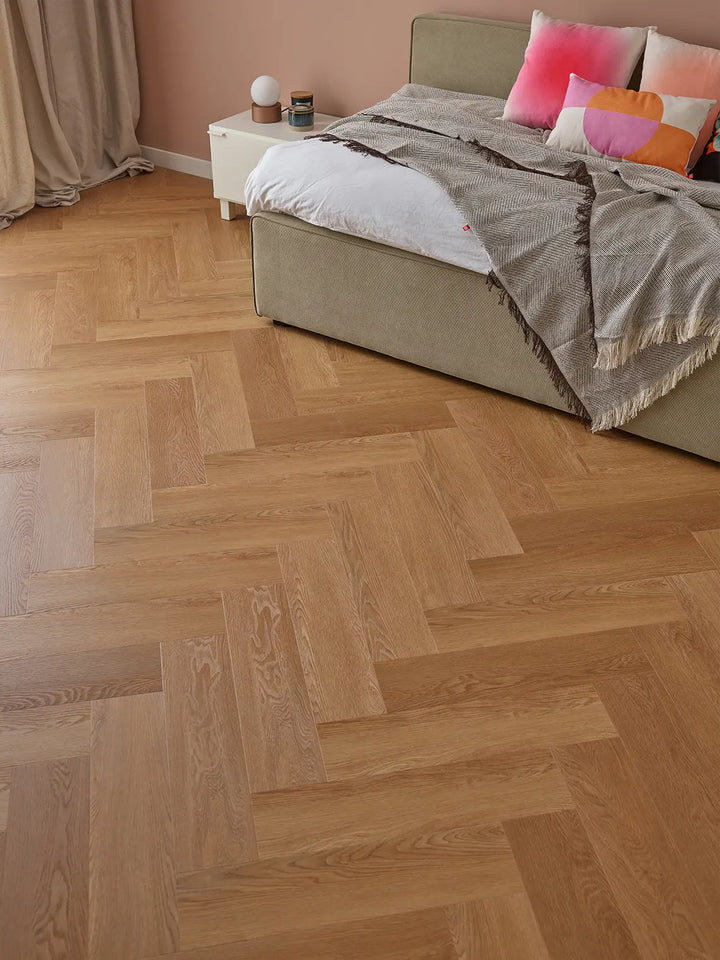 The Decorators: Parchet SPC Rega VOX Montana Oak + Izolatie, 1 cutie 1.4015 mp