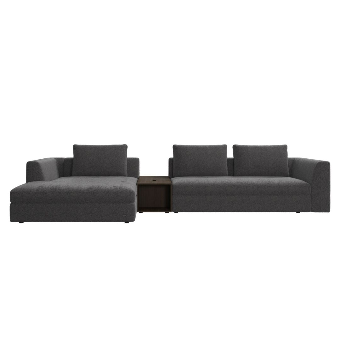The Decorators: Canapea Bergamo BoConcept cu depozitare