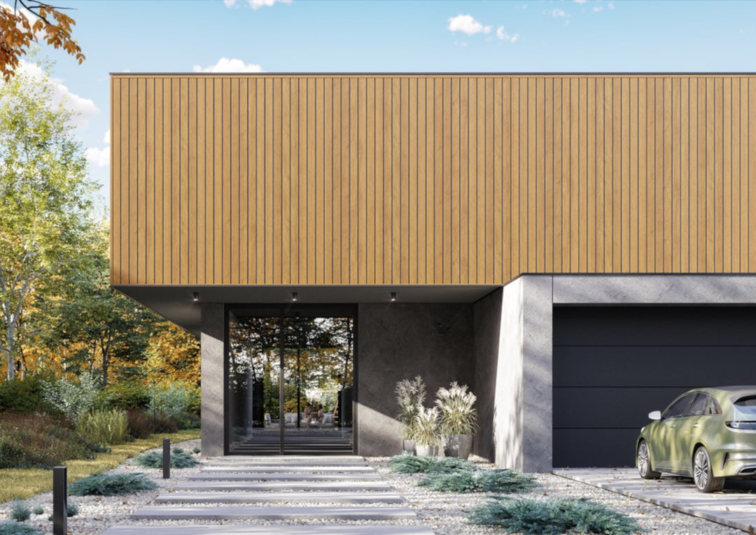 Placare pentru exterior Solvo VOX Cedru V-Black SO-01