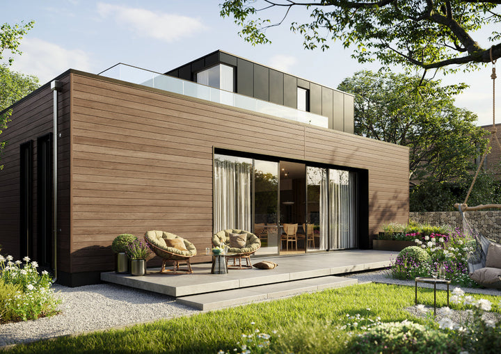 Placare pentru exterior Solvo VOX Stejar Ciocolata SO-01 VOX Profile