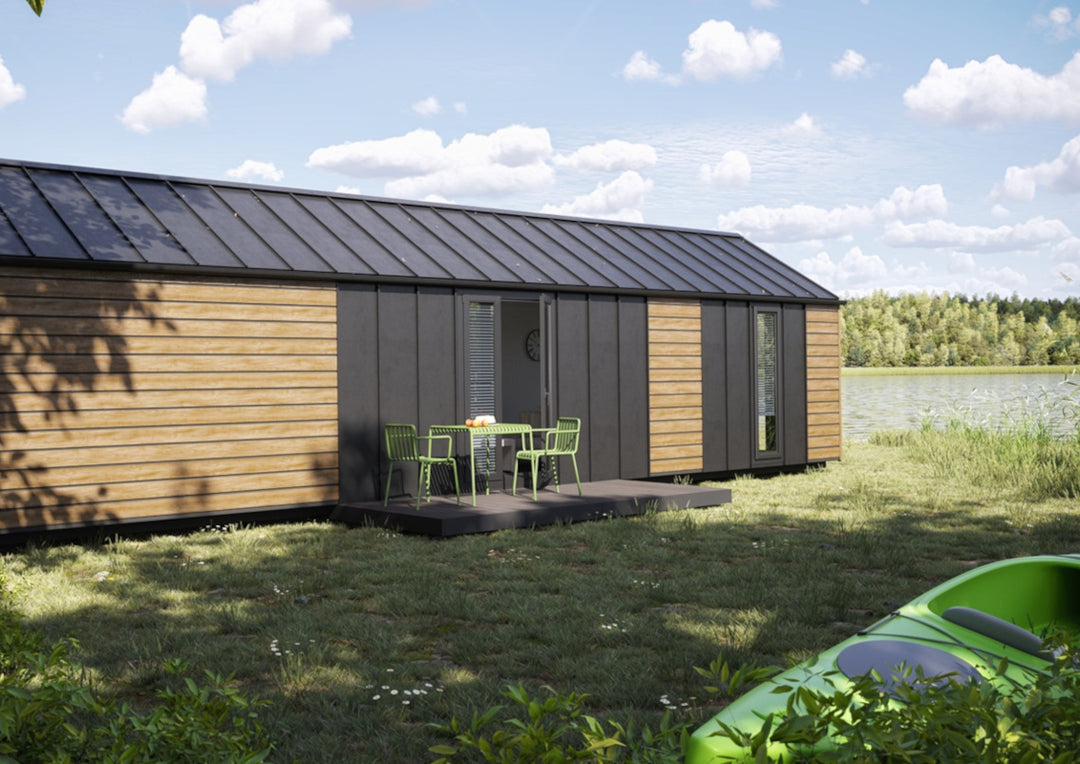 Placare pentru exterior Solvo VOX Stejar Natur V-Black SO-01