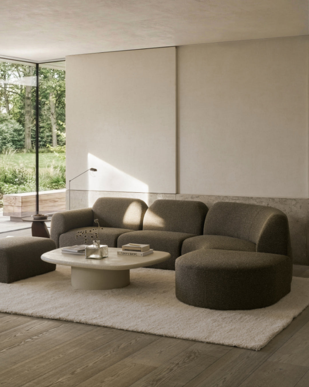 Canapea modulara Ethnicraft Bulky textil