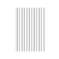 The Decorators: Riflaj decorativ Alb -Linerio XS -Line Wave- 1 buc