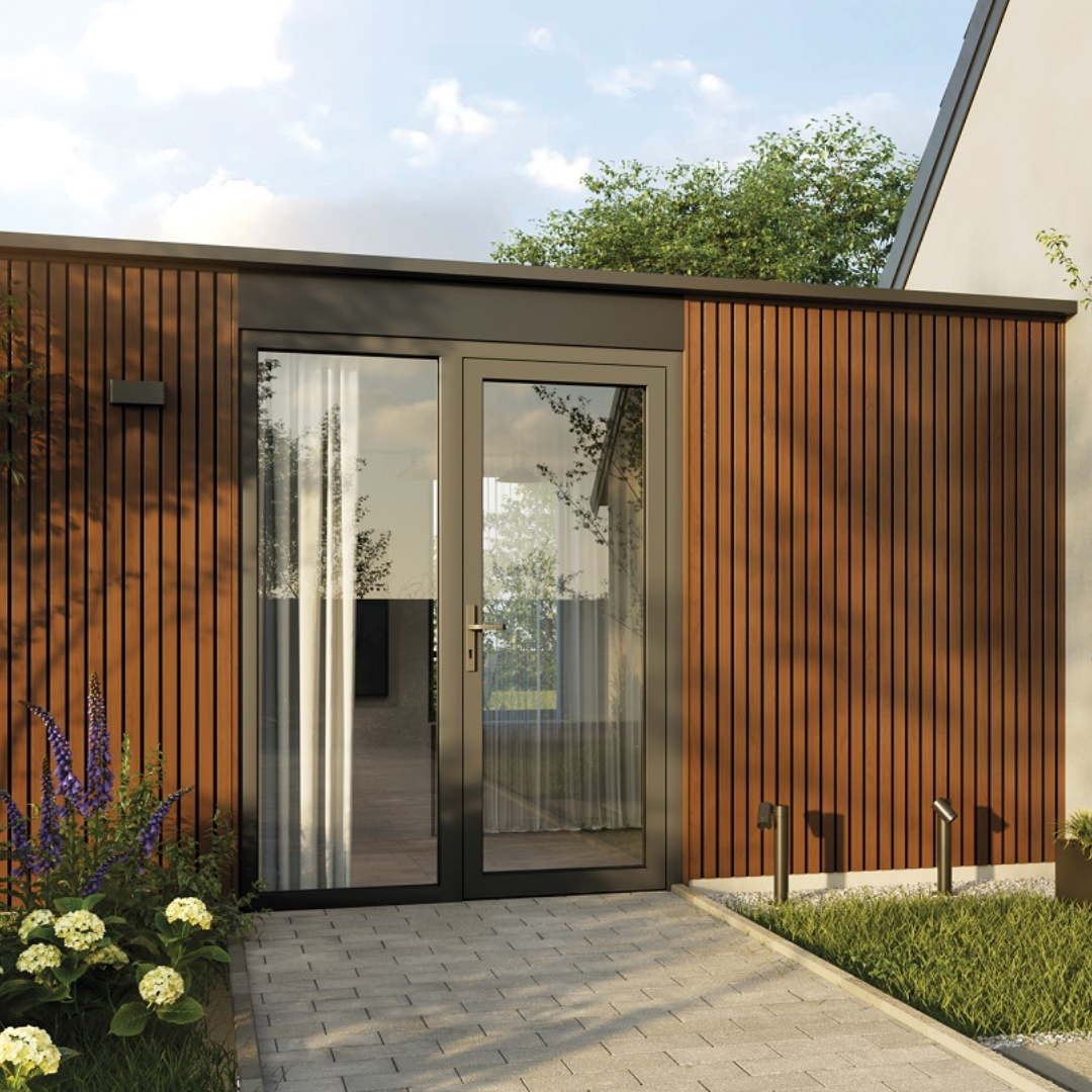 The Decorators: Riflaj pentru exterior VOX SVP-06 FRONTO V-B Stejar Auriu (1 cutie/2.95 mp)