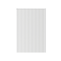 The Decorators: Riflaj decorativ Alb - Linerio XS -Line Oval - 1 buc