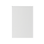The Decorators: Riflaj decorativ Alb - Linerio XS -Line Oval - 1 buc