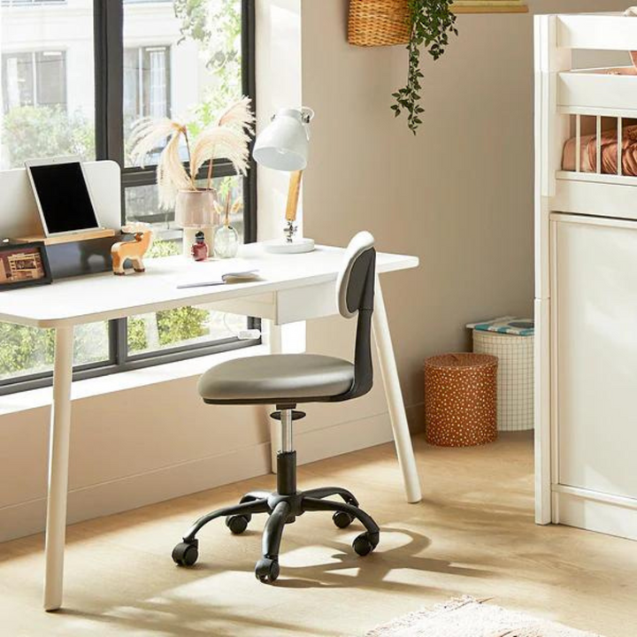 The Decorators: Scaun birou copii, ajustabil, Sunny, albastru inchis, h 40-50 cm