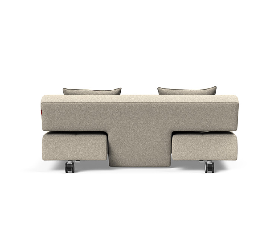 The Decorators: Canapea extensibila Long Horn D.E.L. Bouclé Beige 140x210 cm