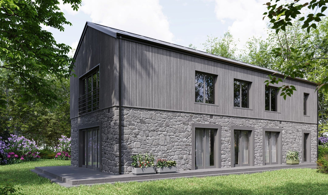 Placare pentru exterior Solvo VOX Gri Stejar SO-02