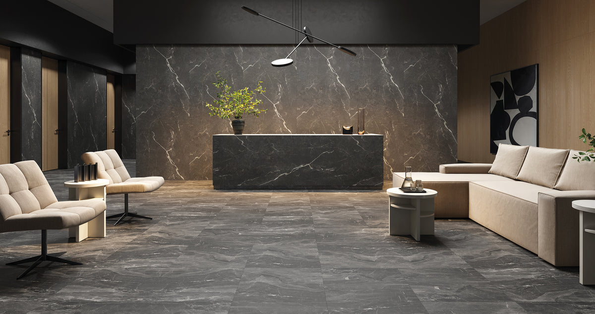 Panou de perete SPC Vox Idevo - Ashen Stone 55x110 cm