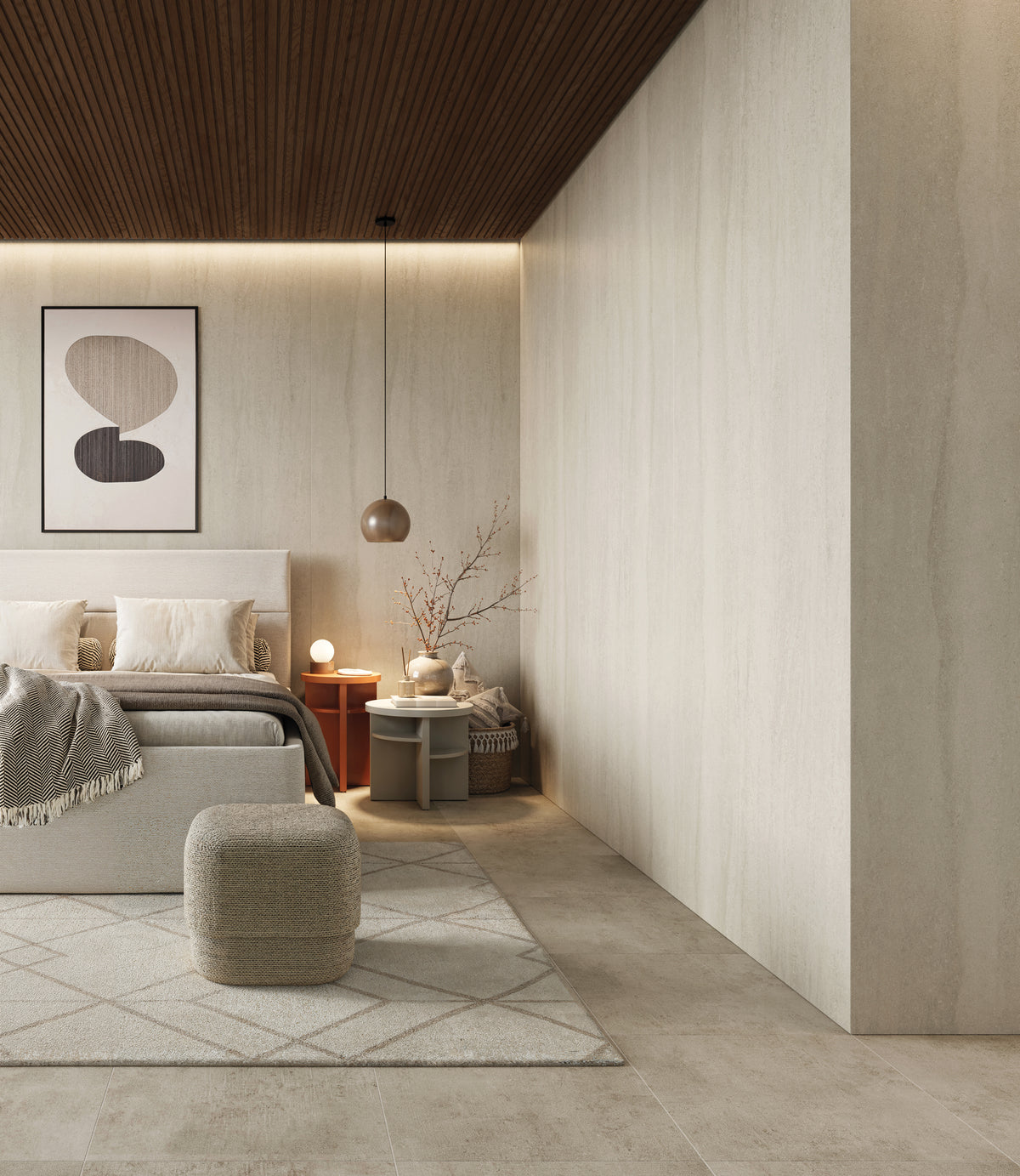 Panou de perete SPC Vox Idevo - Mineral Sand 110x280 cm
