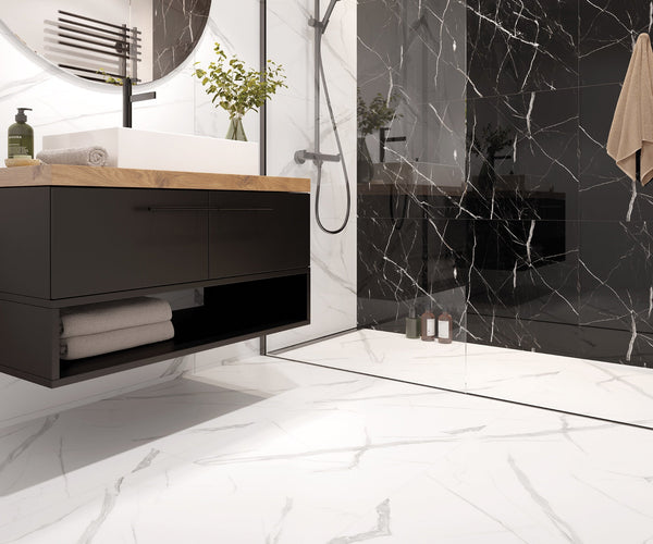 Pardoseala SPC Stone VOX 60x60 Calacatta White, 1 cutie 1.44 mp VOX Profile