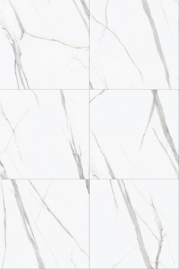 Pardoseala SPC Stone VOX 60x60 Calacatta White, 1 cutie 1.44 mp VOX Profile