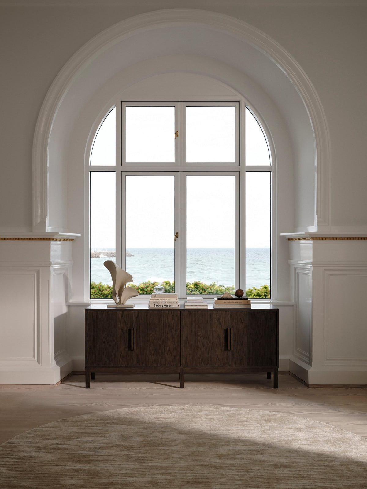 Bufet BoConcept axo series 180 cm, stejar închis — detaliu