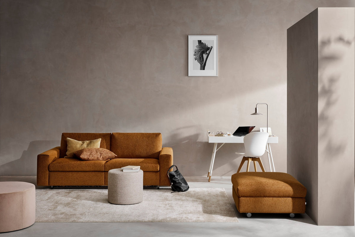 Taburet cu depozitare BoConcept Taylor, gri Tomelilla — detaliu