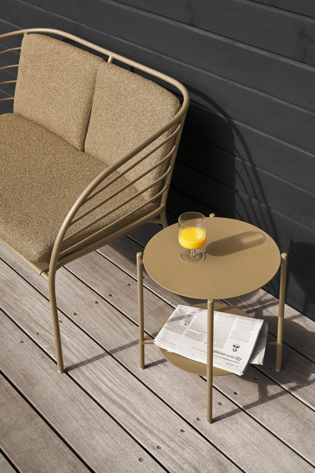 Perne de exterior BoConcept Cancun boucle — detaliu