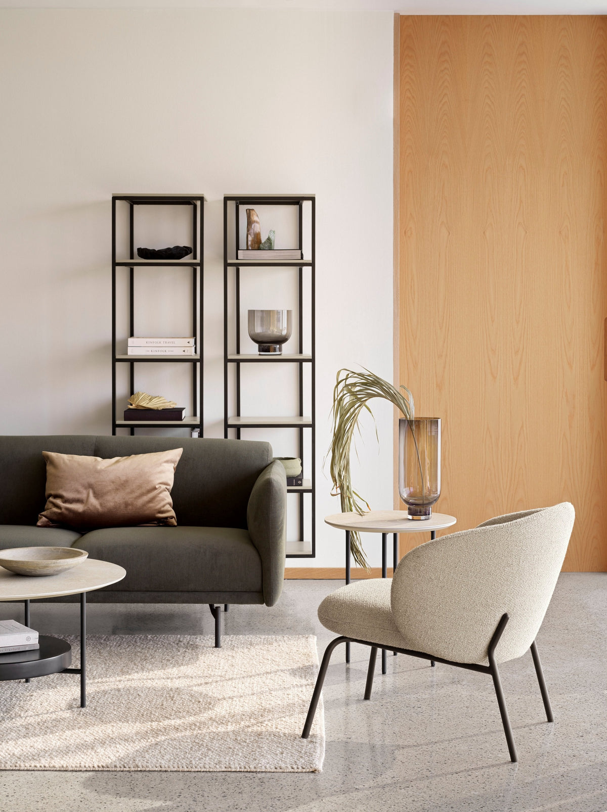 Canapea BoConcept Berne 3 locuri, bej Lazio — detaliu