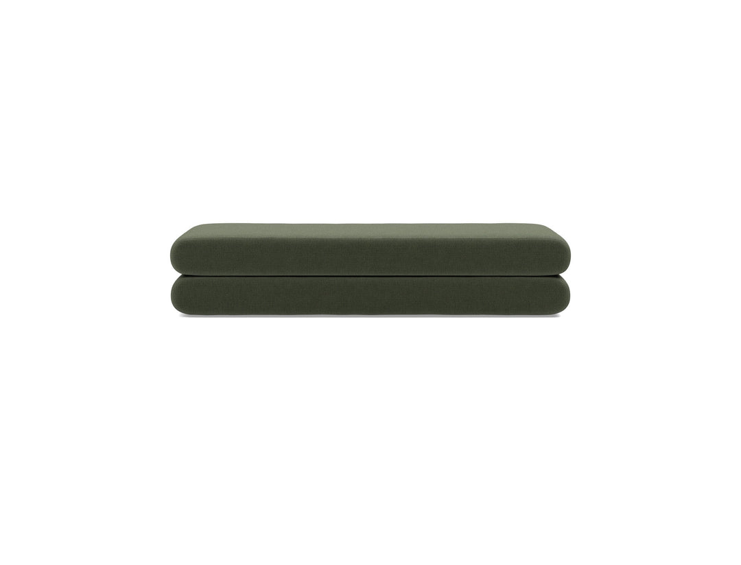 Canapea extensibila Circlus Esina Olive Green 180x200cm
