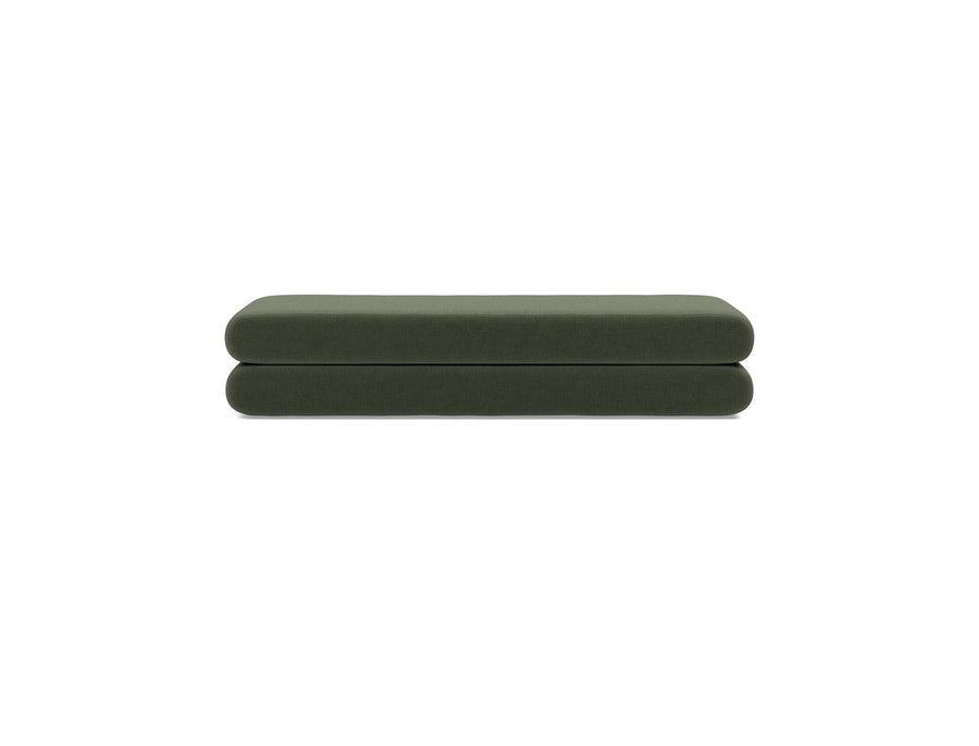 Canapea extensibila Circlus Esina Olive Green 180x200cm