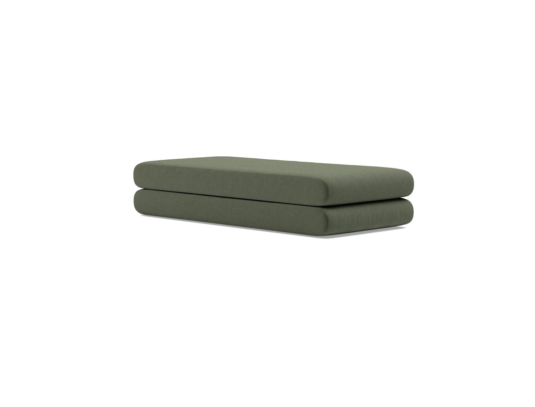 Canapea extensibila Circlus Esina Olive Green 180x200cm
