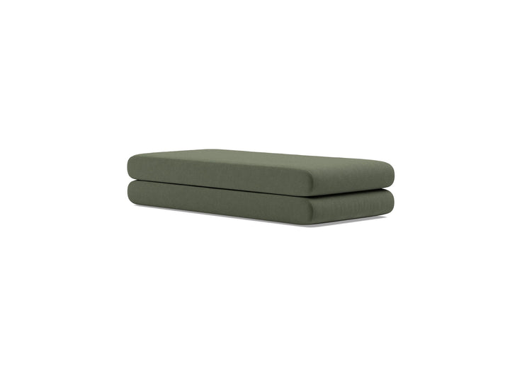 Canapea extensibila Circlus Esina Olive Green 180x200cm