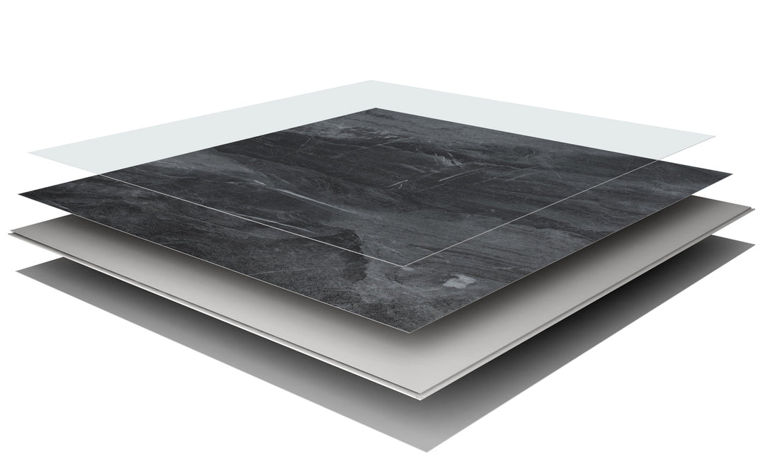 Pardoseala SPC Stone VOX 60x60 Dark Stone, 1 cutie 1.44 mp VOX Profile