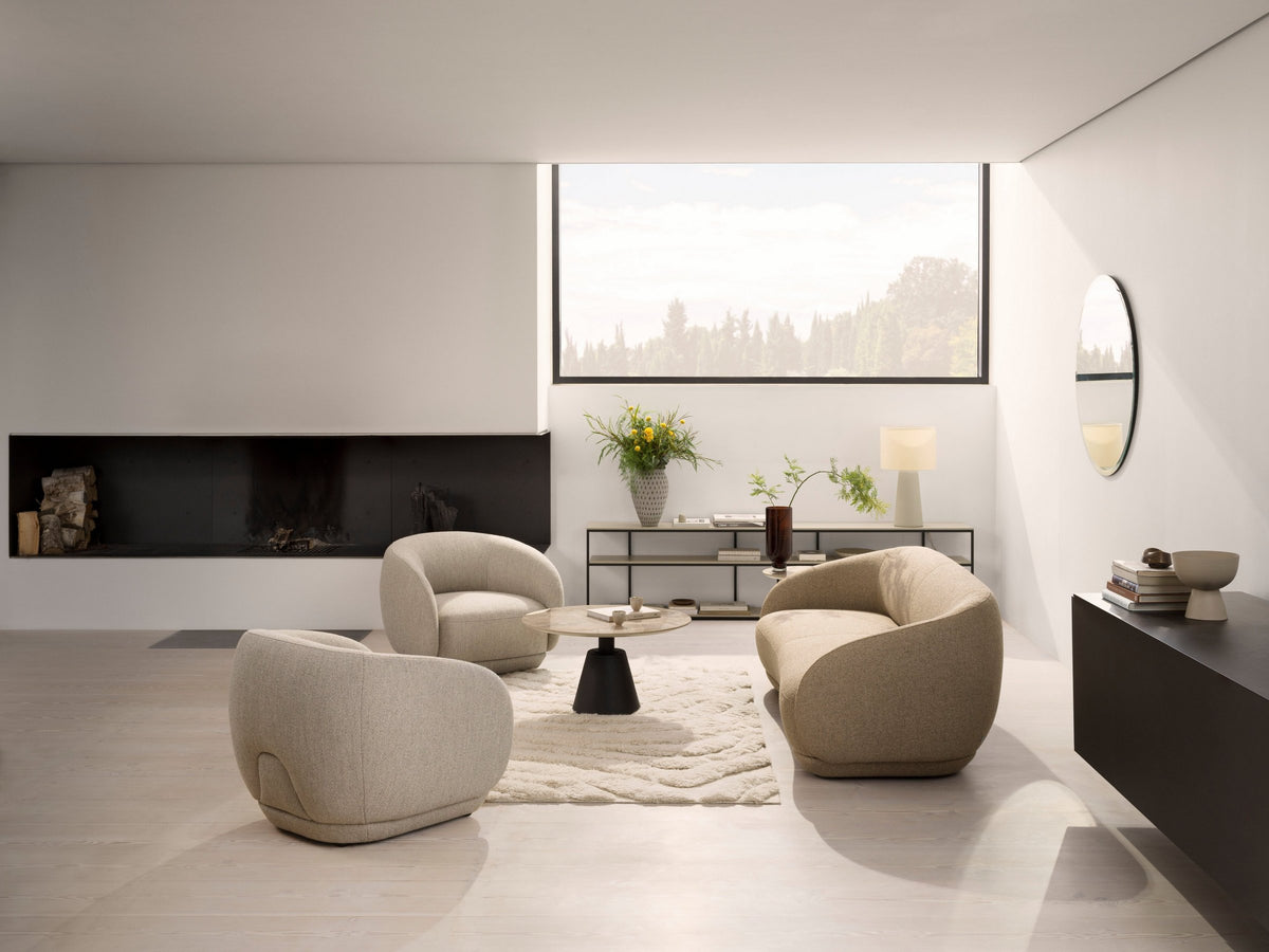 Canapea BoConcept Bolzano 2,5 locuri, maro Lazio — detaliu