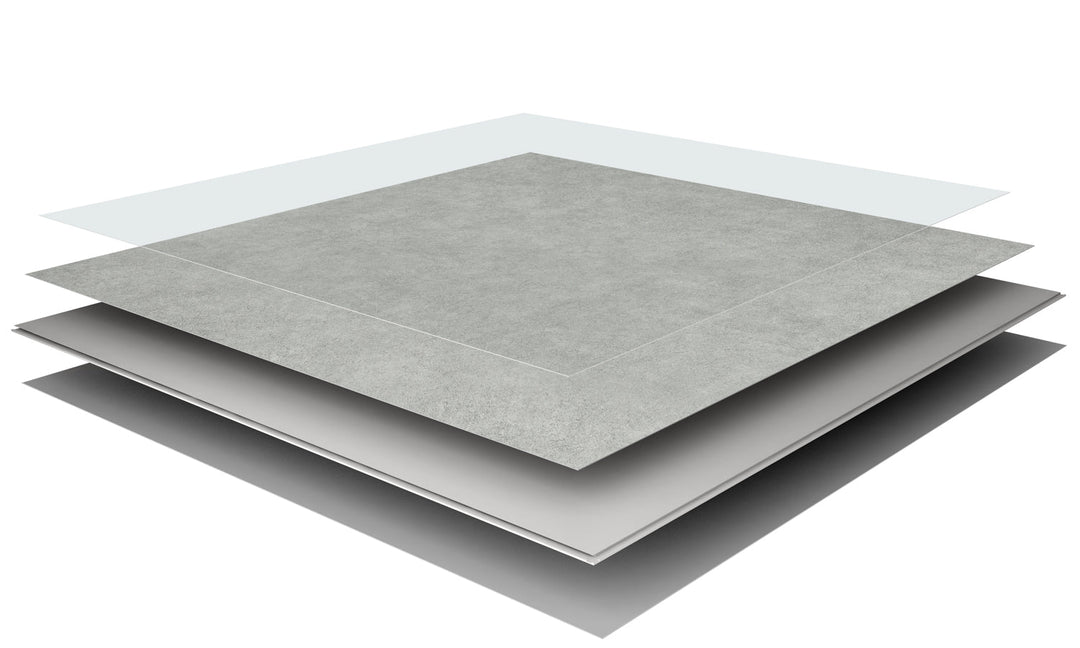 Pardoseala SPC Stone VOX 60x60 Concrete Light, 1 cutie 1.44 mp VOX Profile