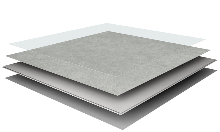 Pardoseala SPC Stone VOX 60x60 Concrete Light, 1 cutie 1.44 mp VOX Profile