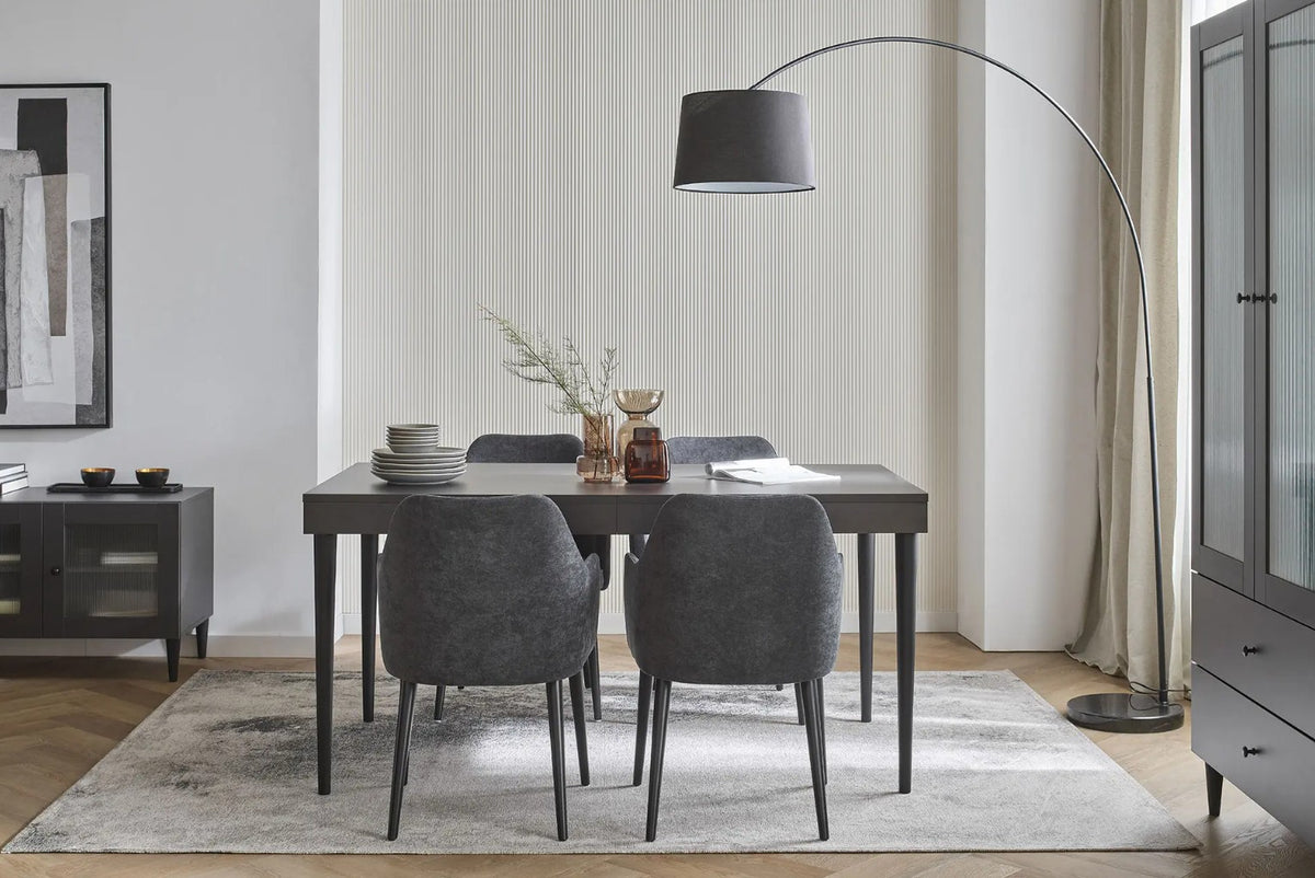 The Decorators: Riflaj decorativ Alb - Linerio XS -Line Oval - 1 buc