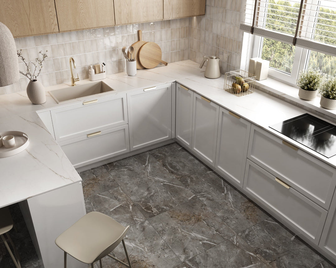 Pardoseala SPC Stone VOX 60x60 Marble Skin, 1 cutie 1.44 mp VOX Profile
