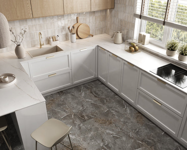Pardoseala SPC Stone VOX 60x60 Marble Skin, 1 cutie 1.44 mp VOX Profile