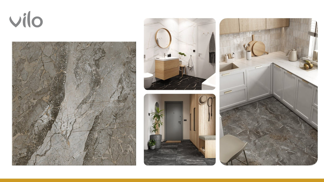 Pardoseala SPC Stone VOX 60x60 Marble Skin, 1 cutie 1.44 mp VOX Profile