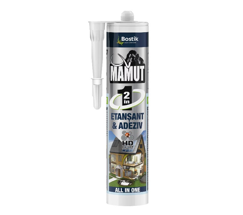 The Decorators: Adeziv si izolant universal Mamut Seal Gri 290 ml 