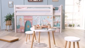 Lenjerie de pat pentru copii, Little Princess, bumbac, multicolor, 140x200 cm