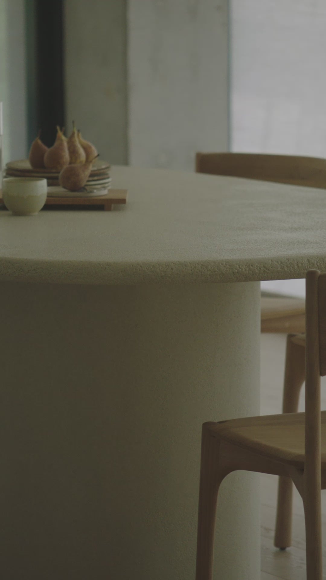 Masa dining Pebble Ethnicraft Elements