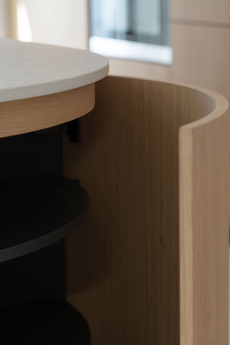 Curved kitchen — 7
