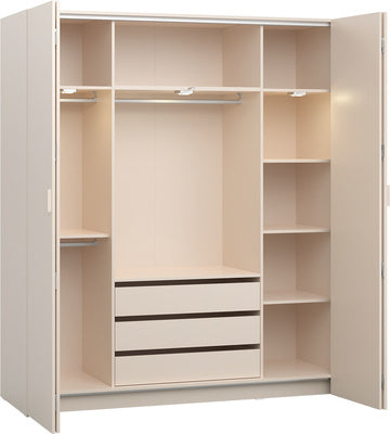 The Decorators: Dulap 4 usi VOX 4 You Fresh 180x240cm