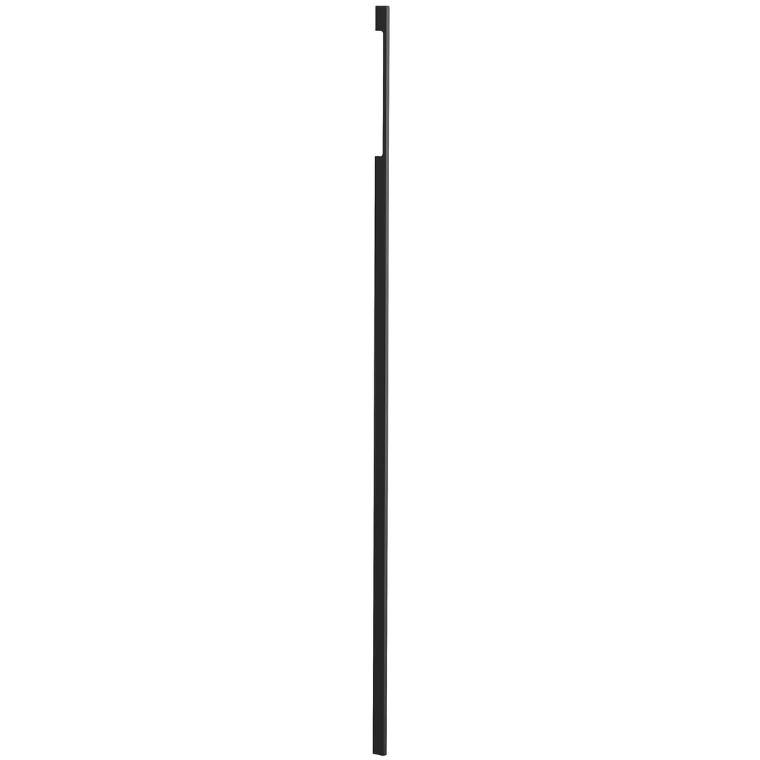Maner metalic lung negru pentru dulap VOX Stor, 1 buc