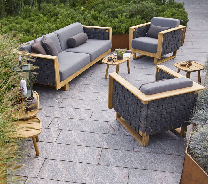 The Decorators: Canapea de exterior 3 locuri Cane-line Angle