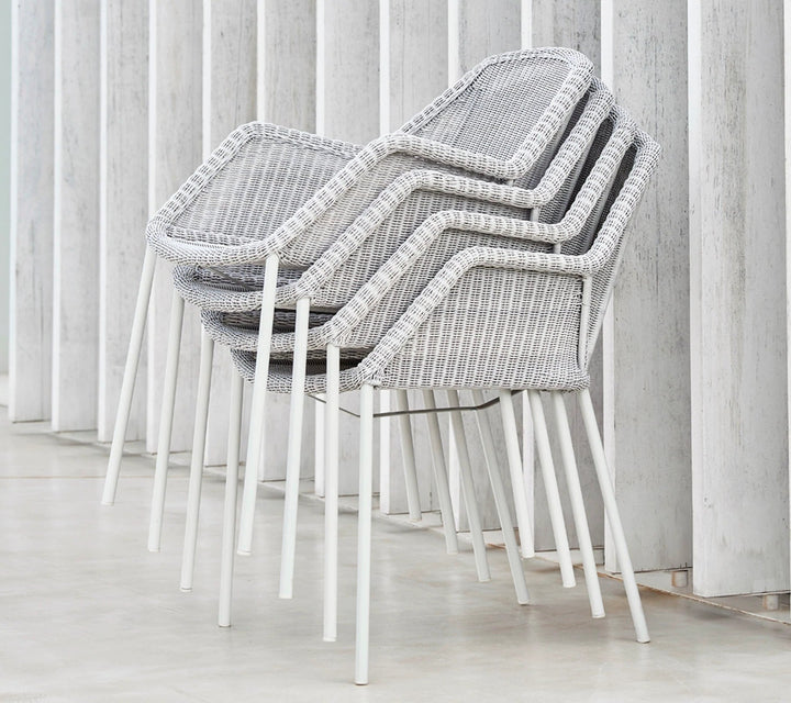 The Decorators: Scaun de exterior Cane-line Breeze Negru