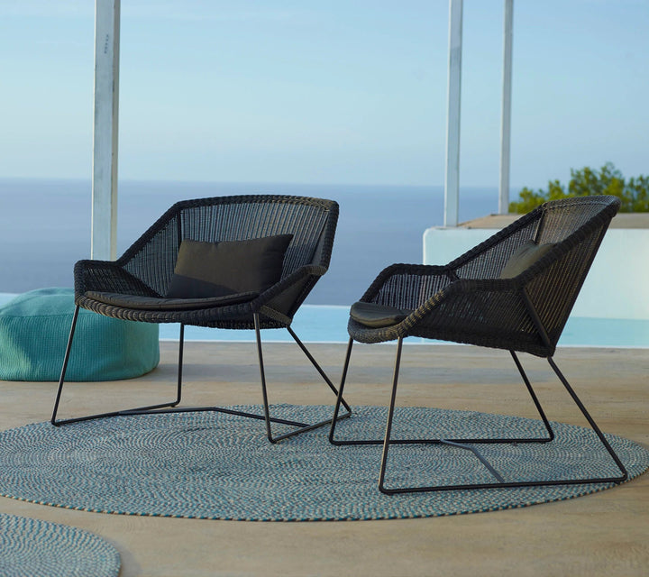 The Decorators: Fotoliu Cane-line Breeze negru